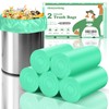 Small Trash Bags 2 Gallon Green-Biodegradable - Mini Garbage Bag