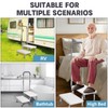 2 Step Stool with Handle for Elderly - Non-Slip Bedside