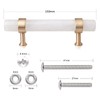 Rockcloud Pack of 2 Rock Crystal Stone Drawer Pulls Handle