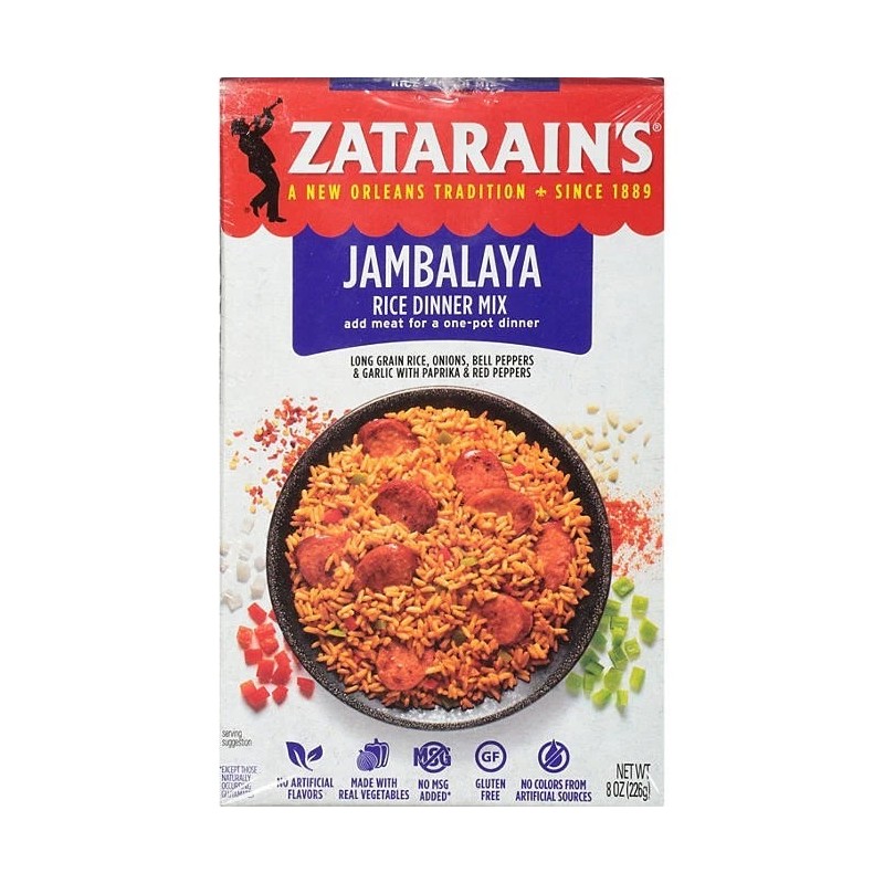 Zatarain's Jambalaya Rice Dinner Mix (8 oz., 4 pk.) Great