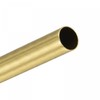 sourcing map Brass Round Tube 17 mm Outer Diameter 0.5