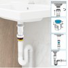 Outlet Compact Flexible Waste Pipe Connector – Universal Sink &