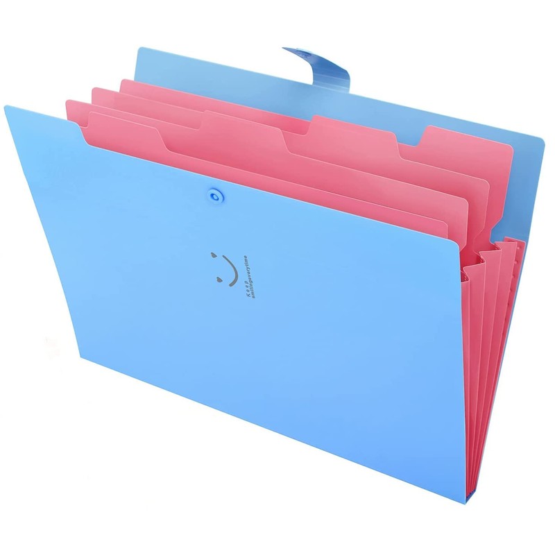 3 Pack Expanding File Folder，A4 Important Document Organiser，Expanding File Organiser
