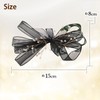 Herbeluemily Hair Clip, Ribbon, Beaded, Chiffon, Sheer, Formal, Pink