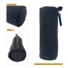 EnYu Heavy Canvas Stationery Portable Stylish Simple Pencil Bag and