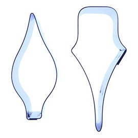 Aquilegia Petal Cutter Set of 2 - Stainless Steel - Made in The UK - Sugarcraft Metal