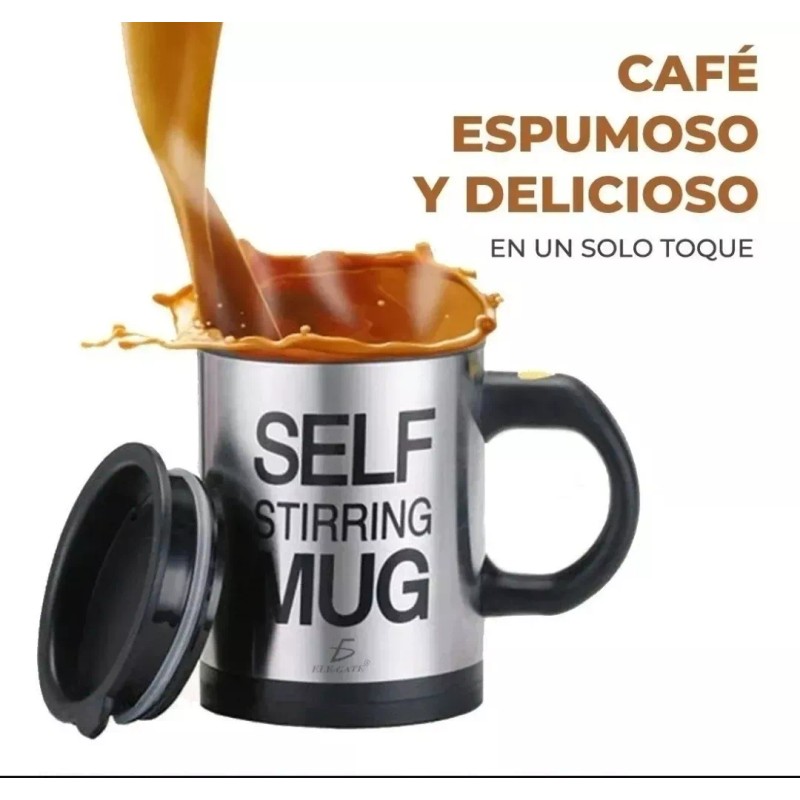 Yuqing Taza Termo Automatica Termica Cafe Agitador Mezcladora