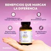 Suplemento Descanso con GABA 5HTP L-Teanina Magnesio Sin Melatonina