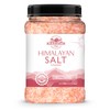 LA SALT CO Kashmir 2.5 Lbs Pink Himalayan Salt Jar,