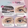 Mayhug Lash Extension Kit 144Pcs Fluffy Eyelash Extension Kit Individual