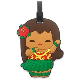 PVC Id Luggage Tag Island Yumi Aloha