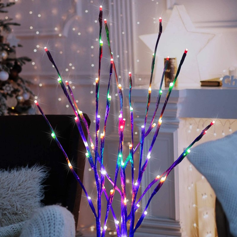 Lighted Branches for Vases Plug in - 6 Pack 24Inch