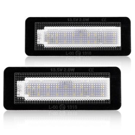 WinPower Number Plate Light for Coupe/Convertible Carossblade Cabriolet W450 W451 with CanBus Error Free, Pack of 2