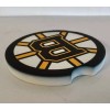 BOSTON BRUINS SET OF 2 Car Coaster Sandstone absorbent washable