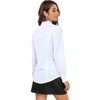 Atnlewhi Women Basic Long Sleeve Button Down Shirts Simple Pullover,