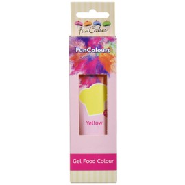 FunCakes Edible FunColours Gel - Yellow