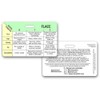 FLACC Pain Scale - Horizontal Badge Reference Card (1 Card)