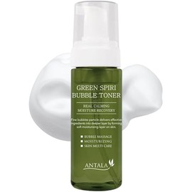 Spirulina Bubble Toner, pH 5.8 Hydrating Face Toner for Sensitive Skin with Centella, for Glass Skin, Facial Toner Korean Skincare for Trouble Care, Pore Minimizer for Face (5.41 fl. Oz, 160ml)