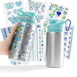 Craft Girls 8 Years, Unicorn Drinking Bottle Crafts, Drinking Bottle Girls Diy, Water Bottle Craft Set Girls, Drinking Bottle Craft Girls, Drinking Bottle Girls for Crafts, Gift Girls 6 Years