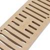 NDS 244 Spee-D Channel Drain Grate, Plastic, 4-1/8-Inch wide X