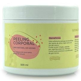 OZONODOR Ozonized Body Scrub 500 ml Exfoliating natural body organic