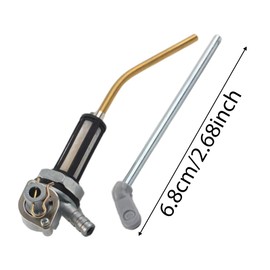 Baceyong Motorcycle Fuel Valve Petcock Switch Motorbike Petrol Gas Shut Cut Off Tank Tap Compatible with Piaggio Vespa PX 125 150 200 Prima Serie 1977-1983