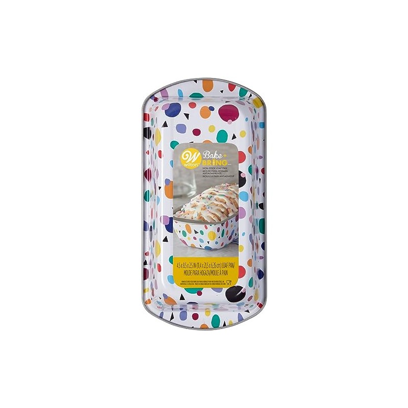 Wilton Semi-Disposable Tin Geo Loaf 20 x 10 cm