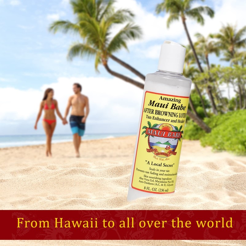Maui Babe After Browning Lotion, Tan Enhancer & Healer -