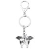 NEWEI Cute Butterfly Keychain Enamel Butterfly Pendant Gifts for Women