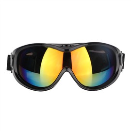 Medium and Large Dog UV Goggles Sunglasses Pet Eyes Protective Accessories Black