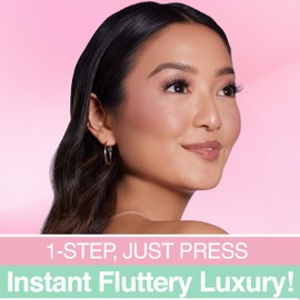 Ardell Press On Lashes Pre-Mapped DIY Lash Clusters - Fauxmink Volume, Pre-Glued Underlash, Easy to Apply False Eyelashes, Eyelash Extensions