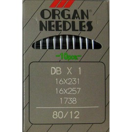 BlueArrowExpress Bernina 950 DBx1- Sewing Needles Size 80/12, 90/14, 100/16 (1 Order of Each Size -2 Pkgs = 20 Needles)See Description (80/12)