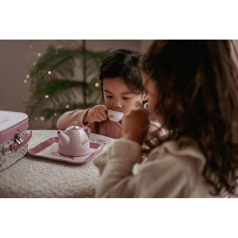 Little Dutch Fairy Garden 2013746 Tin Tea Set with Case