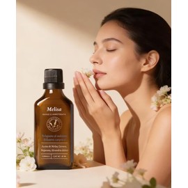 Melisa Bálsamo Corporal Relajante, Aceites de Melisa, Geranio, Mejorana y Almendras Dulces, 50 ml
