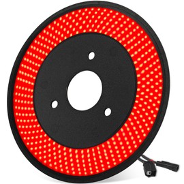 KARSAM Spare Tire Brake Light for Ford Bronco 2021 2022 2023 2024 2/4 Doors, LED 3rd Third Brake Light Plug-N-Play, 405PCS LED Wheel Lights, Red Ring Rear Brake Tail Light for Ford Bronco Accessories