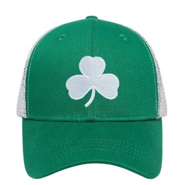 St Patricks Day Hat for Men Women Gifts Saint Pattys Costume Clover Baseball Cap Green