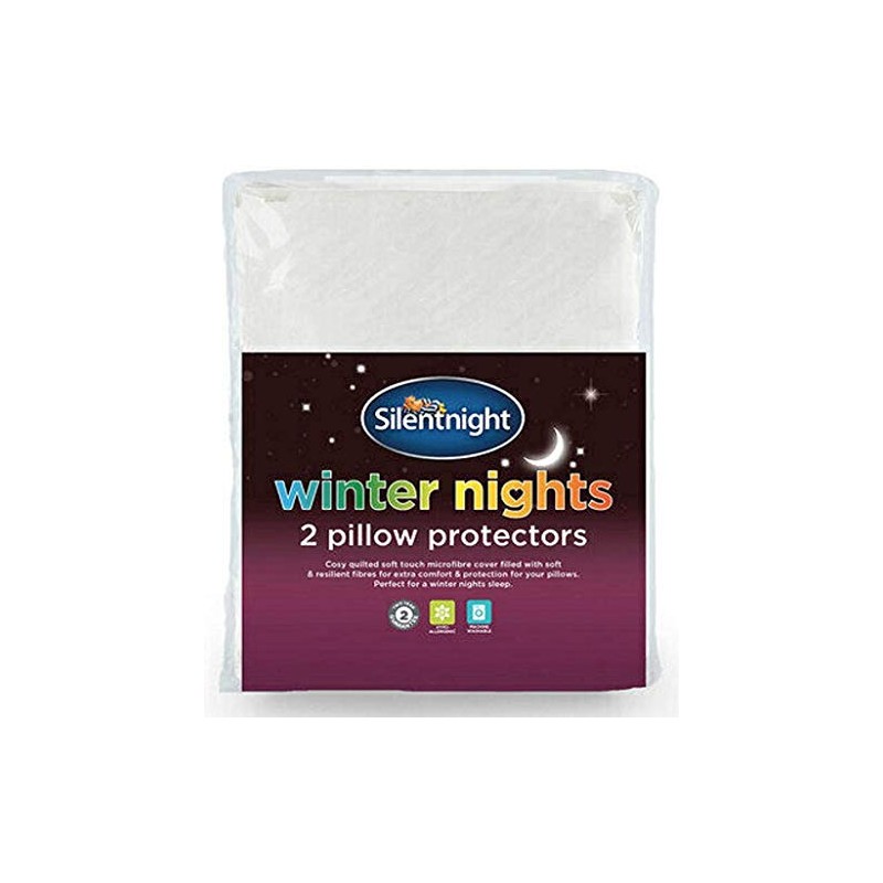 Silentnight Winter Nights 2 Pillow Protectors 46 x 75cm
