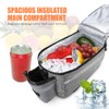 Insulated Trunk Cooler Bag Cycle Bicycle Rear Rack Storage Luggage