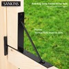 SANKINS 2 Set Anti Sag Corner Brace Bracket, Heavy Duty