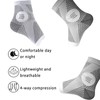 uniquetotop Neuropathy Toeless Support Socks Ankle Foot Compression Sock for