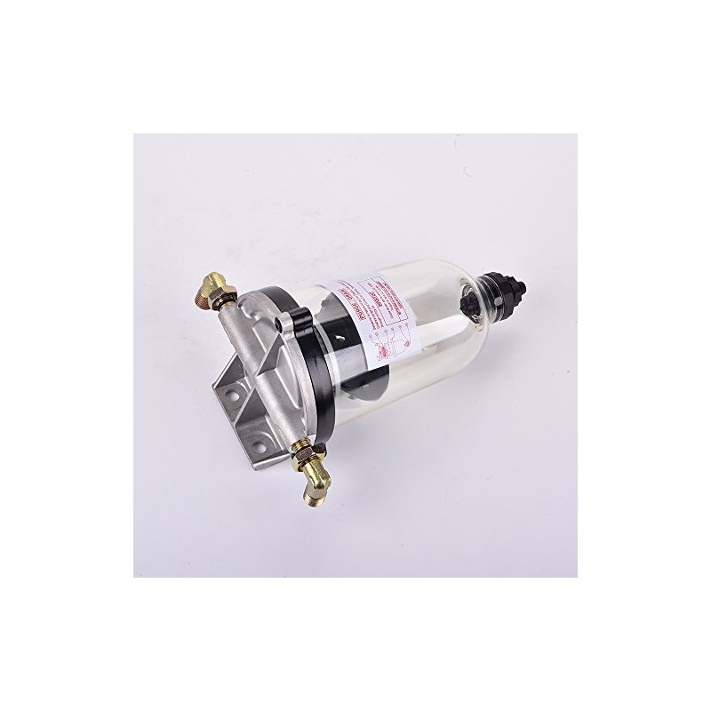 Diesel fuel water separator filter Stainless steel element Bowl Fuel