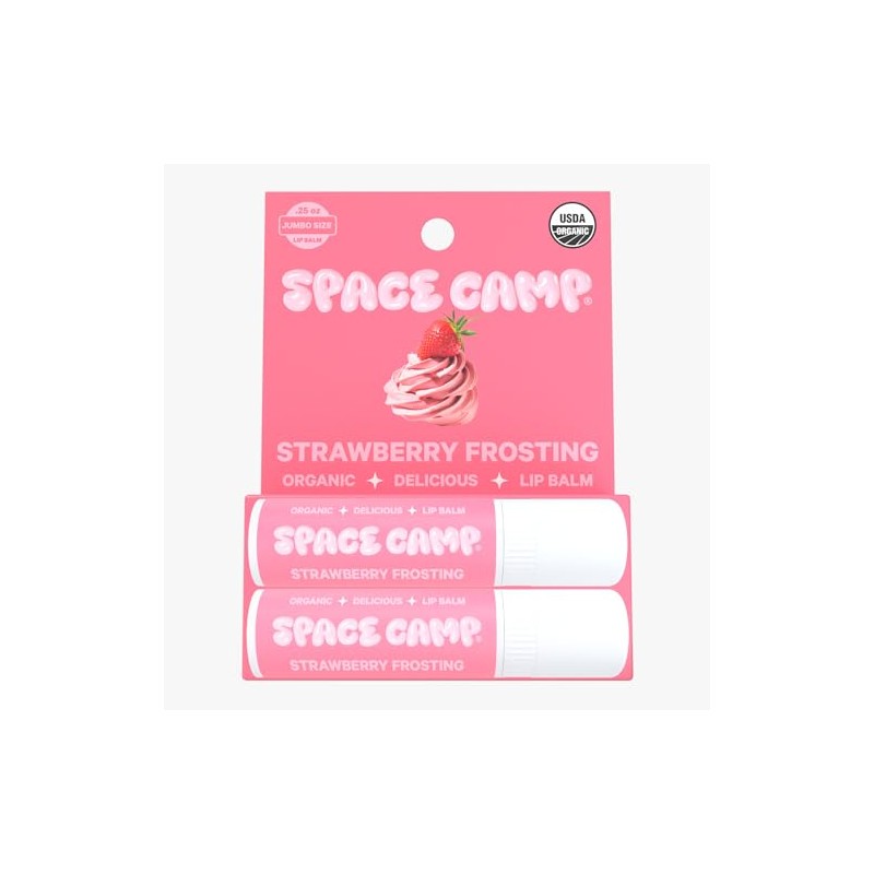 Space Camp Bálsamo labial Jumbo Wellness: bálsamo orgánico con sabor