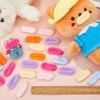 SUPERFINDINGS 36Pcs 6 Colors Doll Mouth 2 inch Wide Plush