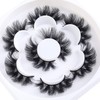 DYSILK 6D False Eyelashes, Fluffy Long Dramatic Natural False Eyelashes,