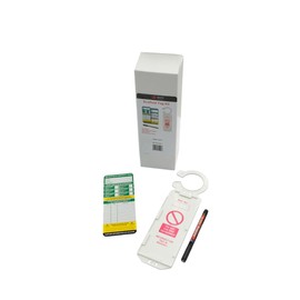 Scafftag Scaffold Safety Inspection Tagging Kit Mobile Towers and Podiums 10 x Claw Tag Holders - 20 x Polypropylene Inserts - 2 x Pens