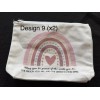 Boutique Zipper Pouch with You Make A Difference Quote NEW!