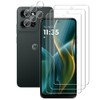 UZWZW 3 Pack Lens & Screen Protector for Motorola Moto