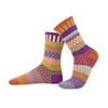 Solmate Socks - Mismatched Crew Socks; Made in USA; Hazel