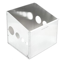 Black Boar Aluminum Single Storage Container for Enclosed Trailer | Securely Holds (1) Fuel jug While in Transit | Durable Construction | Easy to Install (66113)