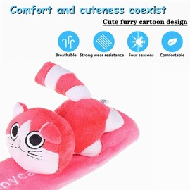 Pack of 2 Car Seat Belt Pads, Universal Cartoon Seat Belt Covers, Shoulder Strap Pads, Soft Cushion for a More Comfortable Driving, Compatible with Children, Teenagers, Adults (Grey & Pink Cat)
